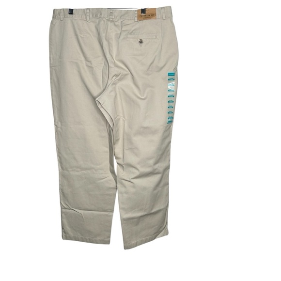 New Ll Bean Women’s Tan Khaki Dress Pants Size 16 Petite BNWT Straight - Picture 5 of 6